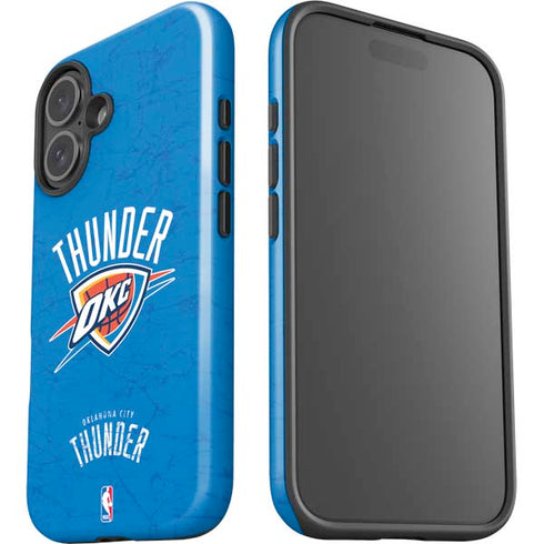 NBA Oklahoma City Thunder Primary Logo iPhone 16 Impact Case